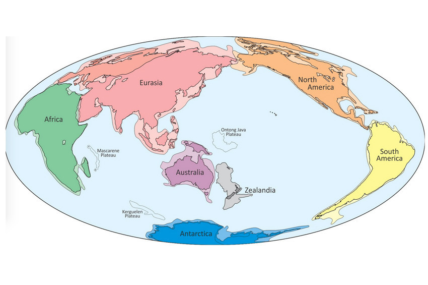 Batık sekizinci Kıtaya ait kanıtlar bulundu