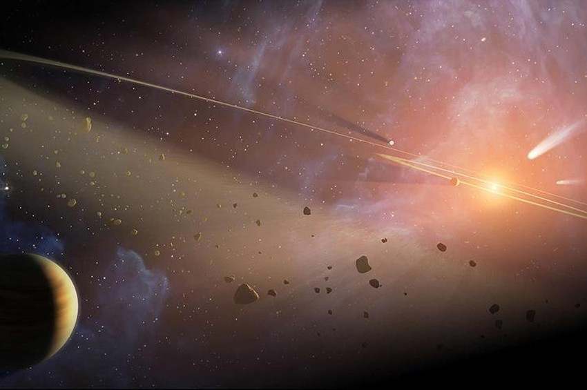 Galaksilerin gaz girdapları kaydedildi