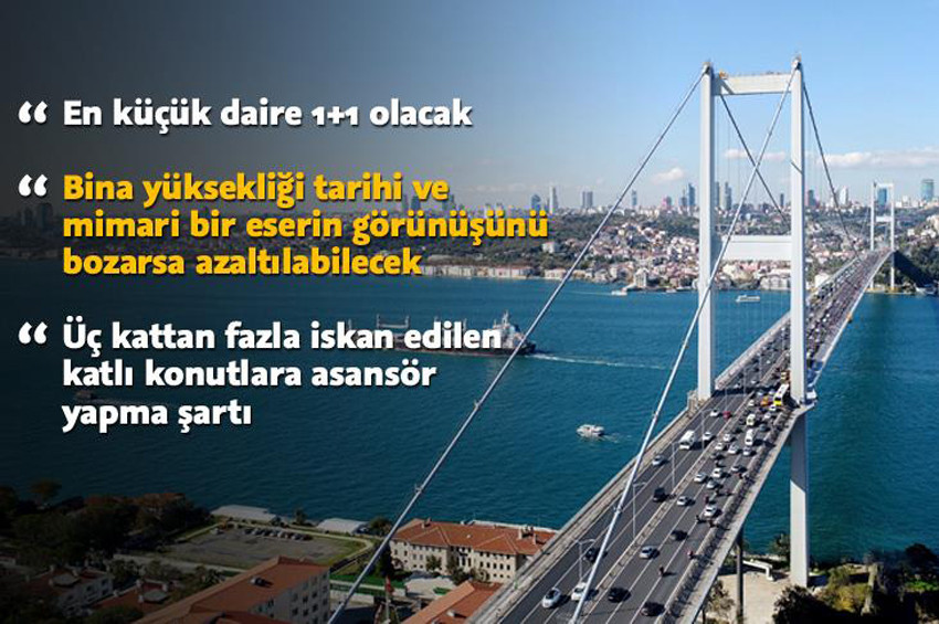 İstanbul imar yönetmeliği değiştirildi