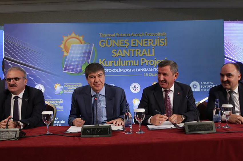Antalyaya güneş enerjisi santrali kurulacak