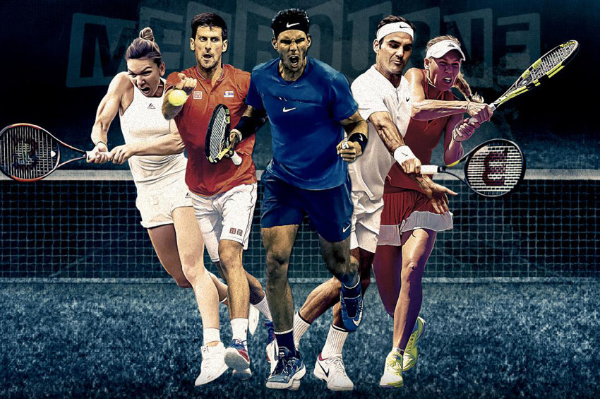 Teniste Avustralya Açık heyecanı başladı