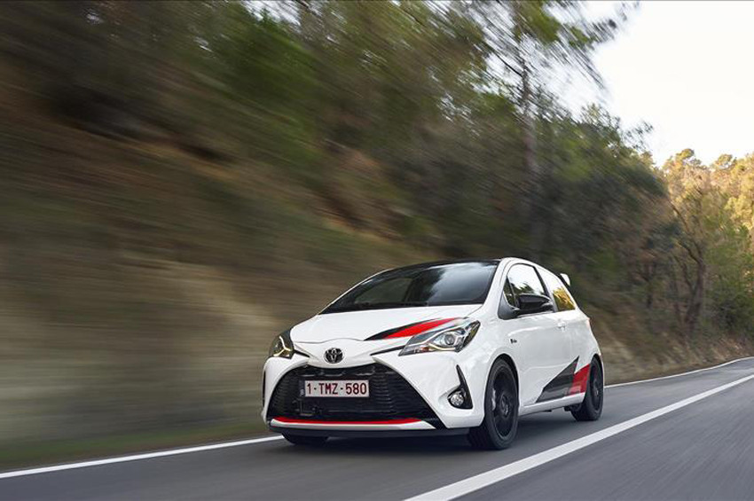 Toyota yeni modeli Yaris GRMNyi tanıttı