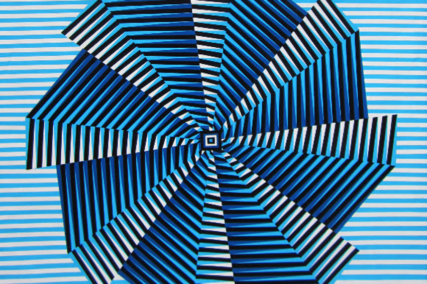 Soyut sanatta yanılsamanın anlamını irdeleyen sergi