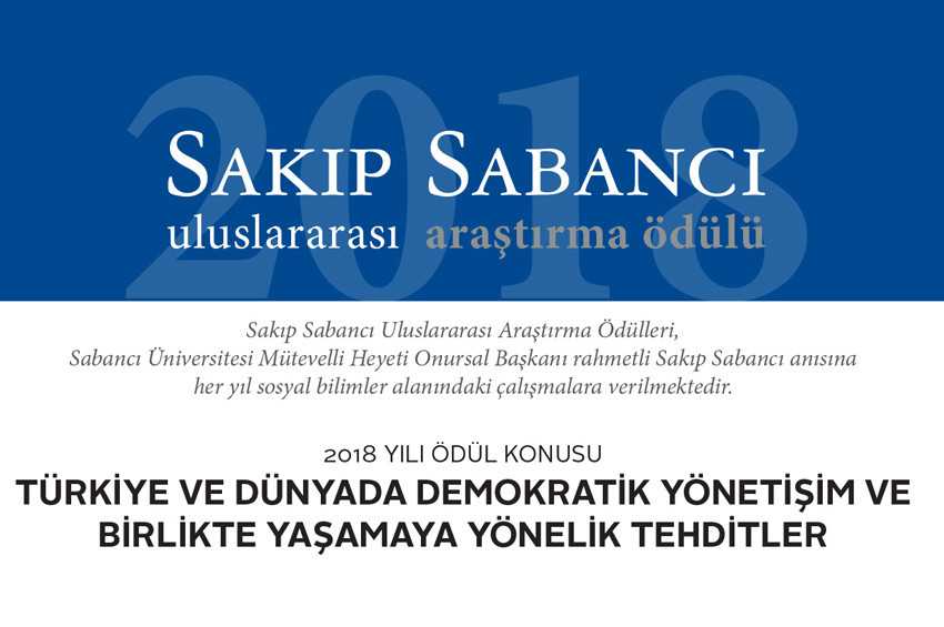 Sakıp Sabancı Ödülünün teması belirlendi