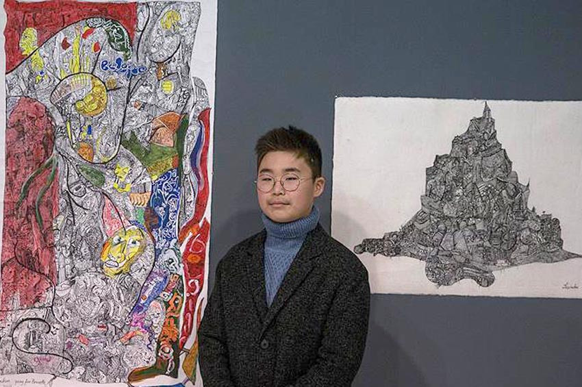 Dahi ressam Ankarada sergi açtı