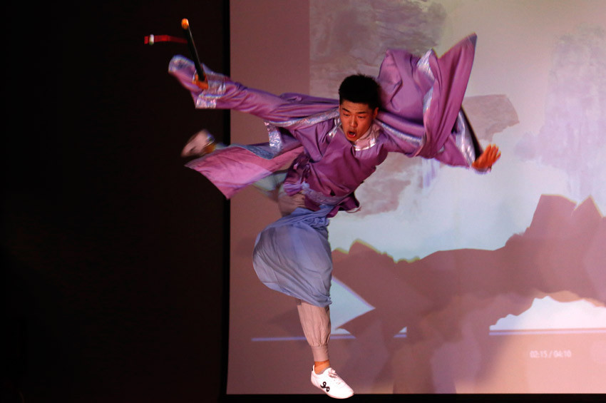 Kung-fu sporu dansla buluştu