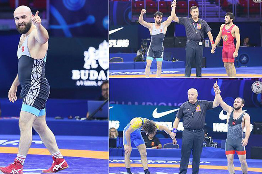 Milli güreşçilerden bir gümüş iki bronz madalya