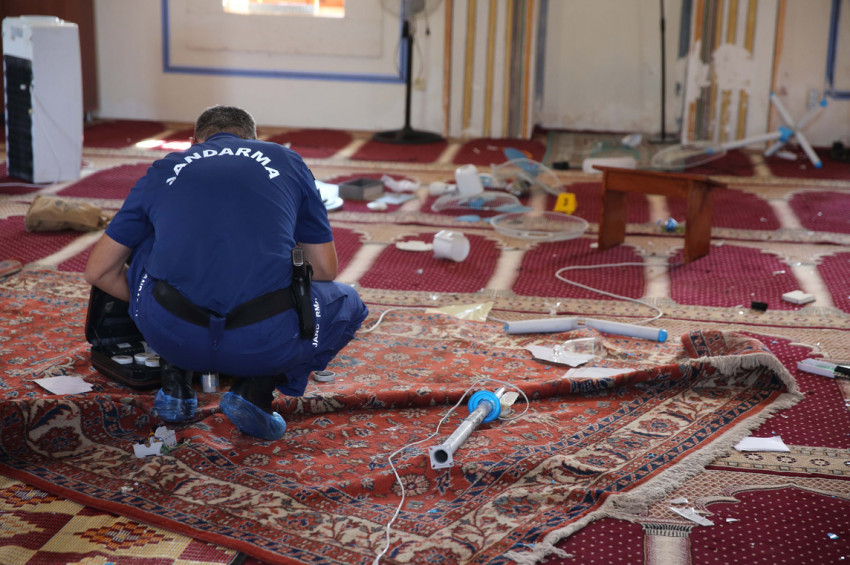 Edirnede Tarihi camiye zarar verildi