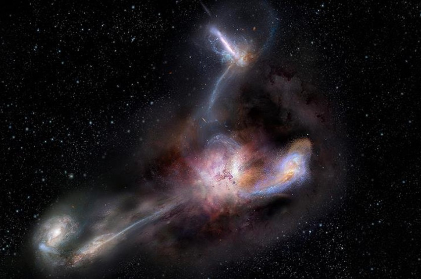 Evrendeki en parlak galaksi yamyam çıktı