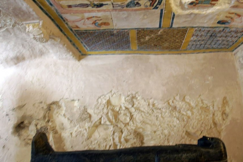 Mısırda mumyacı rahip mezarı bulundu