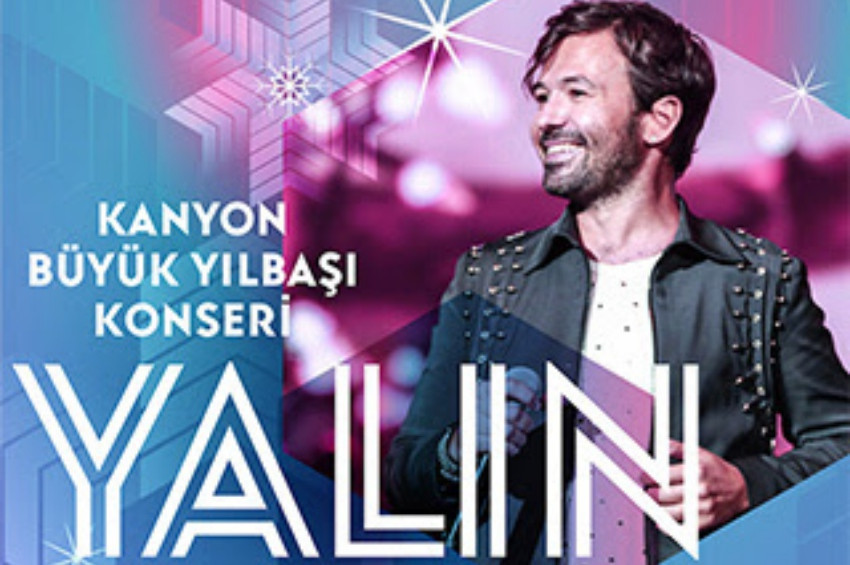 Kanyon AVMde ücretsiz Yalın konseri 28 Aralıkta