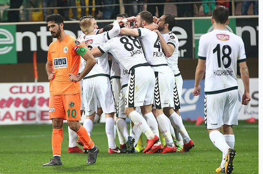 Aytemiz Alanyaspor: 1 Atiker Konyaspor: 2