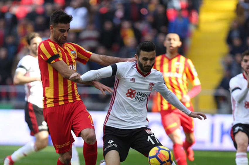 Kayserispor: 1 - Demir Grup Sivasspor: 1
