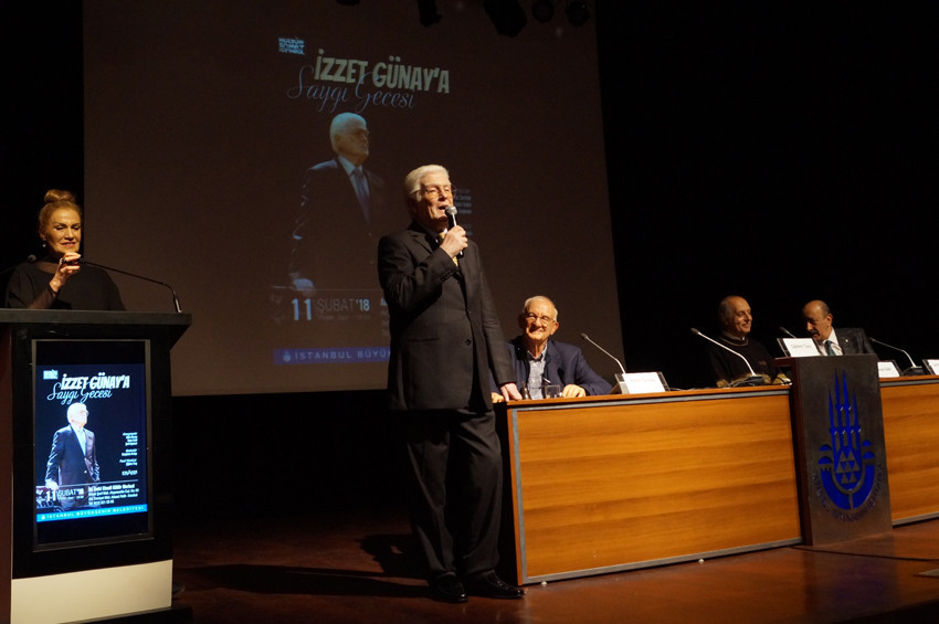 İzzet Günaya saygı gecesi