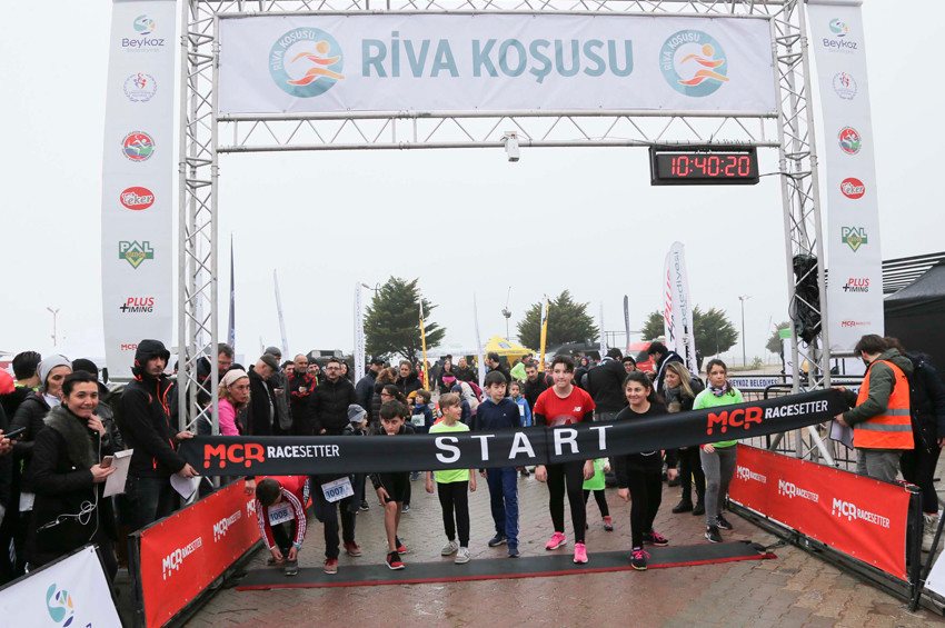 Riva Koşusu, her yaştan sporseverleri buluşturdu