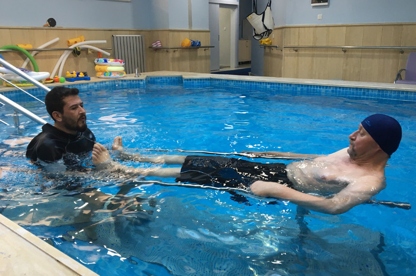 Zeytinburnu Belediyesinden ücretsiz hidroterapi