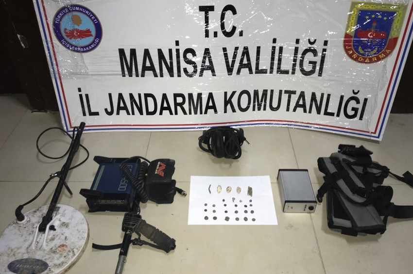 Manisada tarihi eser operasyonu