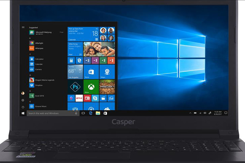Casper, Nirvana C900 dizüstü bilgisayarı tanıttı