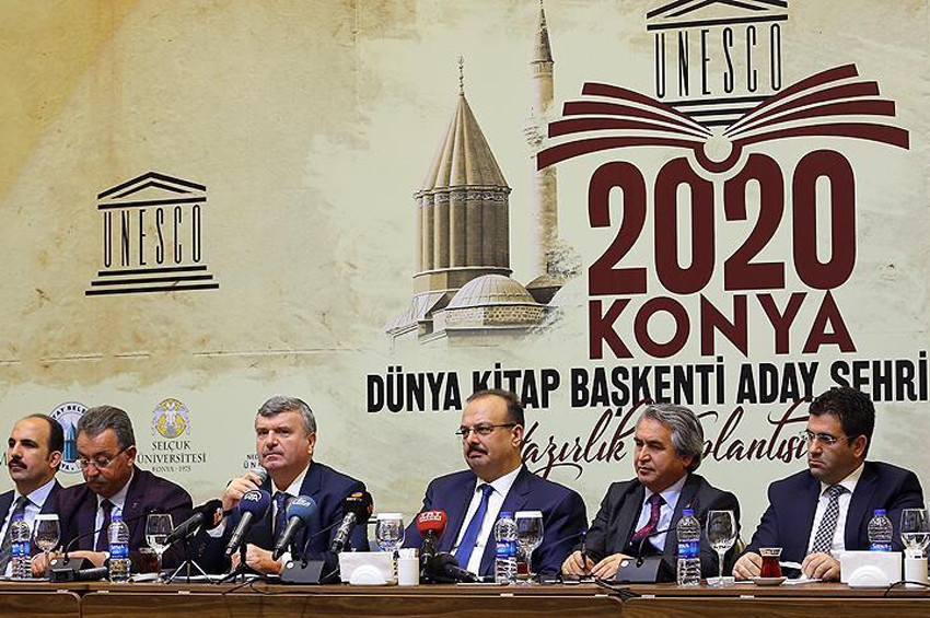 Konya 2020 Dünya Kitap Başkenti olmak istiyor