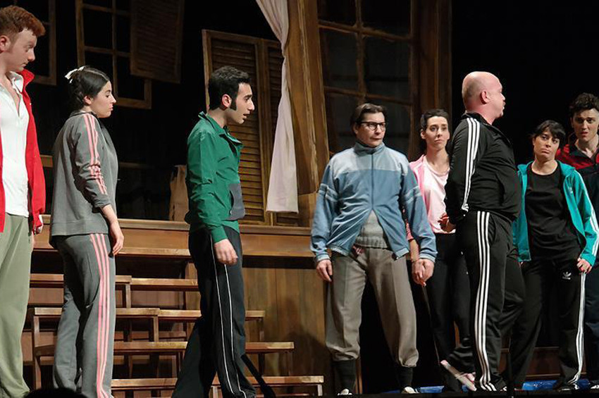 Hababam Sınıfı tiyatro oyunu sahnelendi