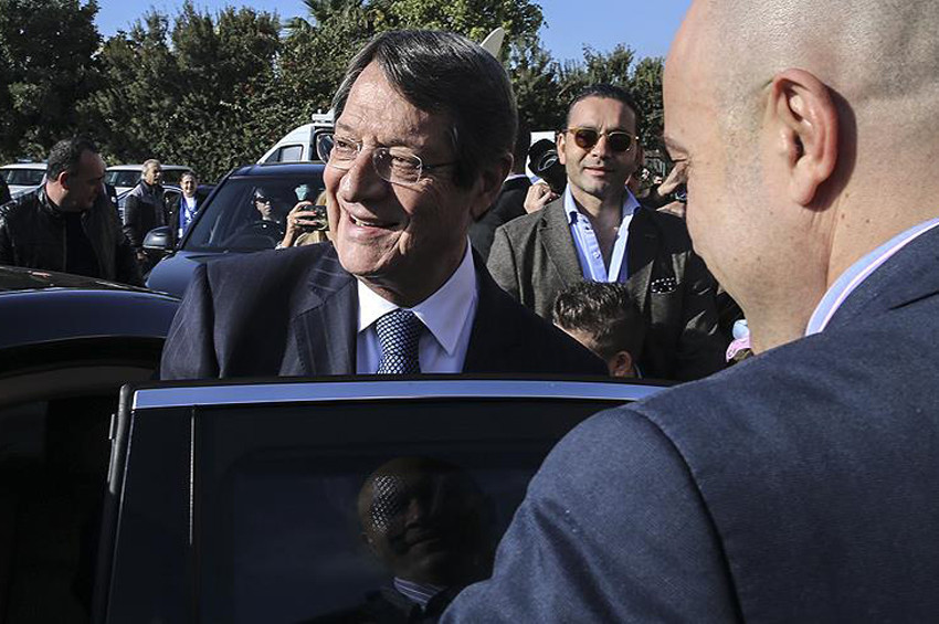 Güney Kıbrısta seçimin galibi Anastasiadis