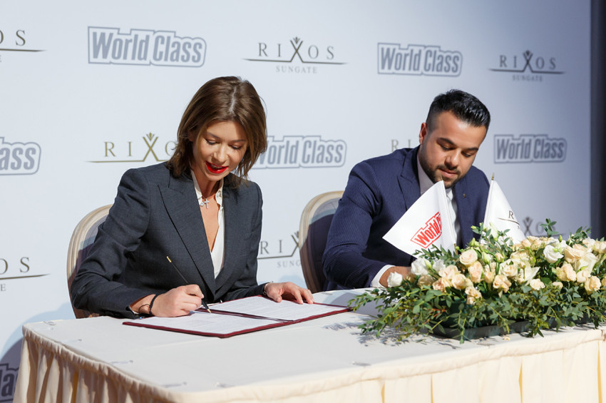 Rixos Hotels, World Class ile anlaşma imzaladı