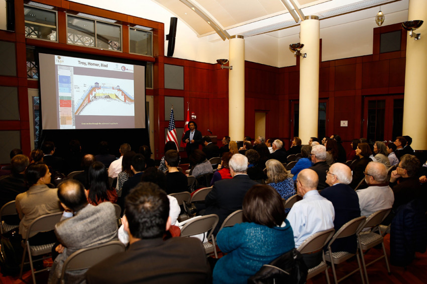 Türkler ve Troya Washingtonda anlatıldı