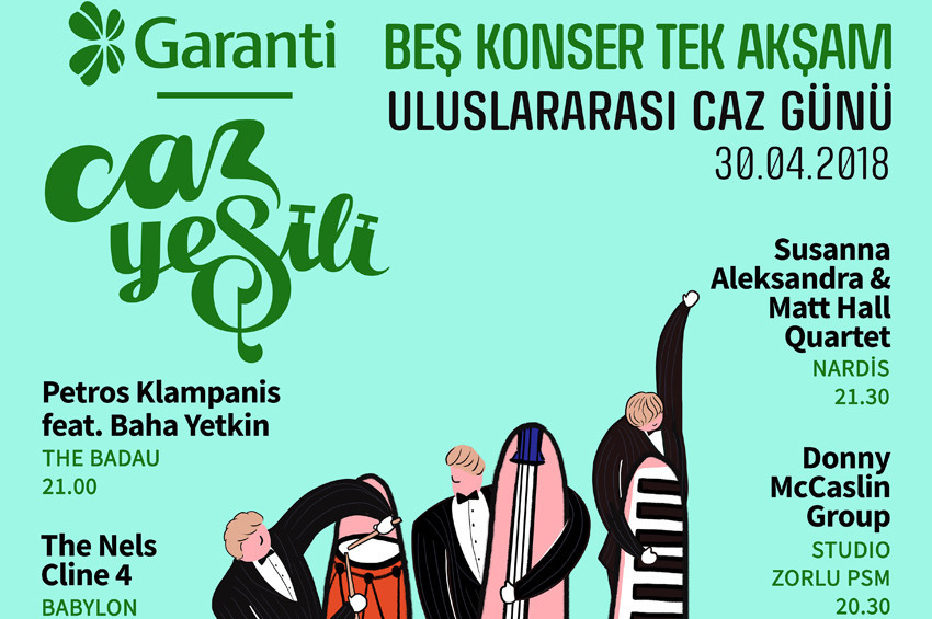 Garanti Caz Yeşili ile Uluslararası Caz Günü