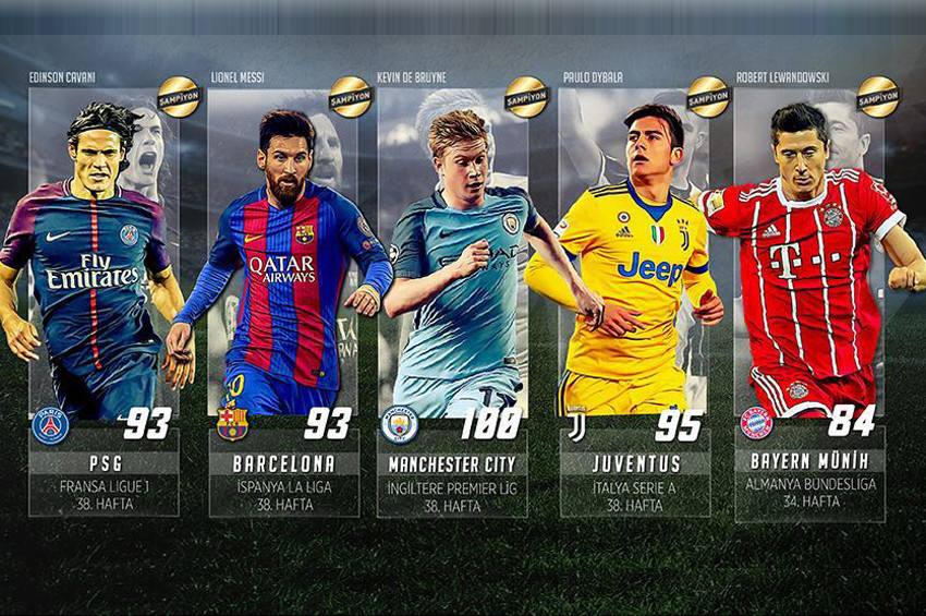 Avrupa futbol liglerinde 2017-2018 sezonu bitti