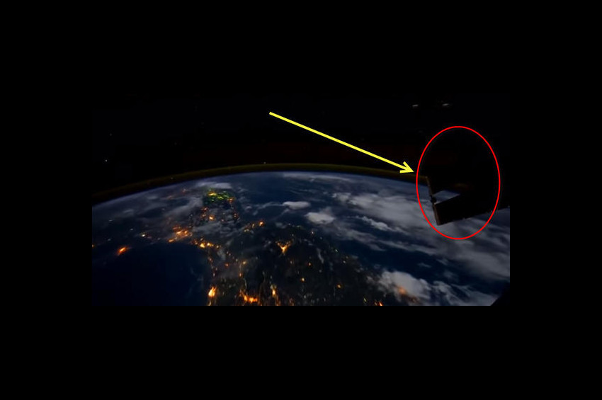Uluslararası Uzay İstasyonunu UFO sandılar