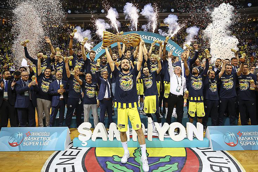 Fenerbahçe, potada 9. kez şampiyon