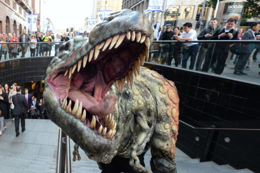 Dinozorlar dillerini dışarı çıkarmıyordu