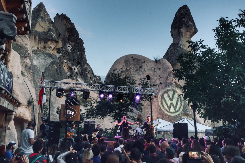 4. Cappadox 2018 festivali turistleri coşturdu