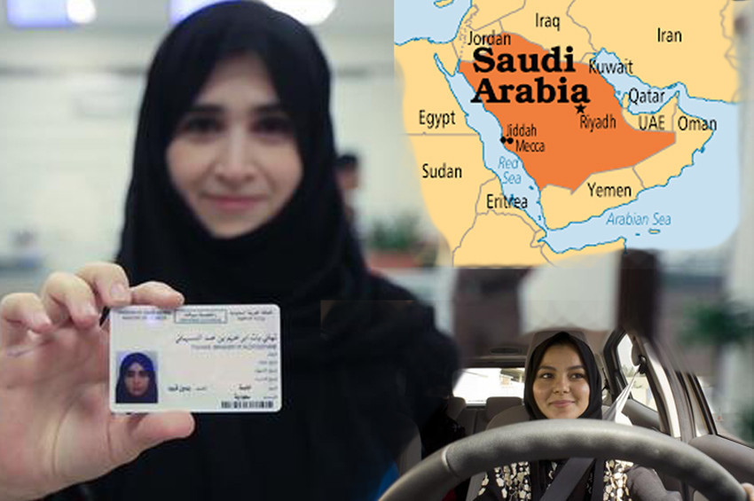 Suudi Arabistanlı kadınlar trafiğe çıktı