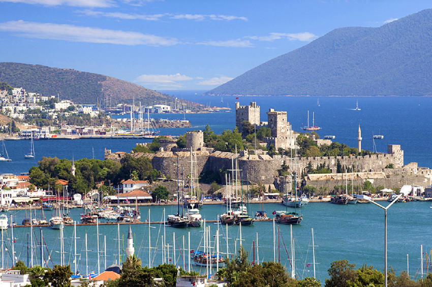 Kızların favori tatil mekanı Bodrum