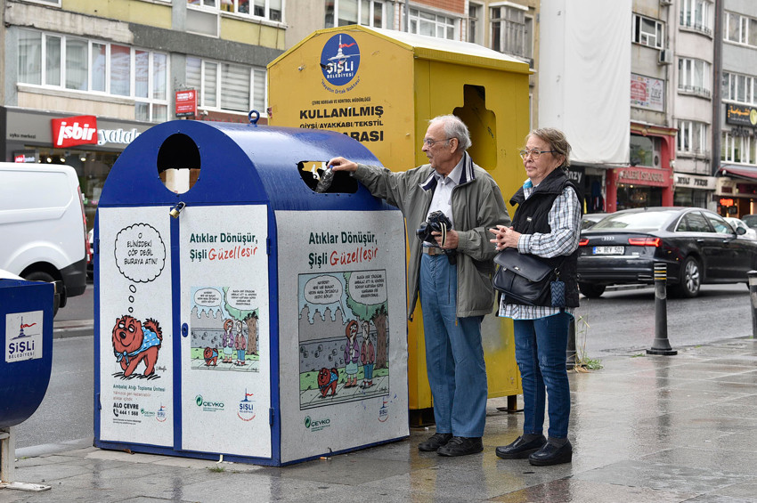 Nişantaşının kumbaralarını Serkan Altuniğne çizdi