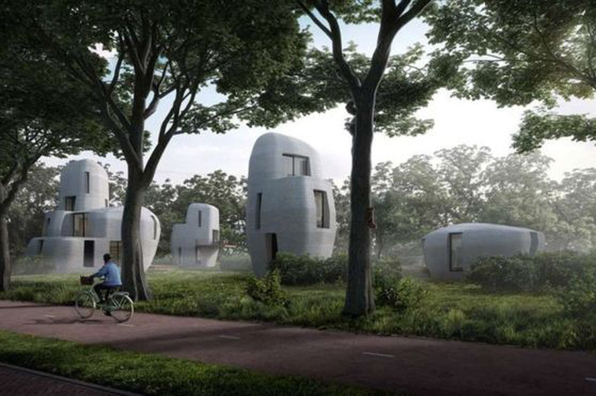 Hollanda 3D yazıcı ile yaşanabilir evler basacak