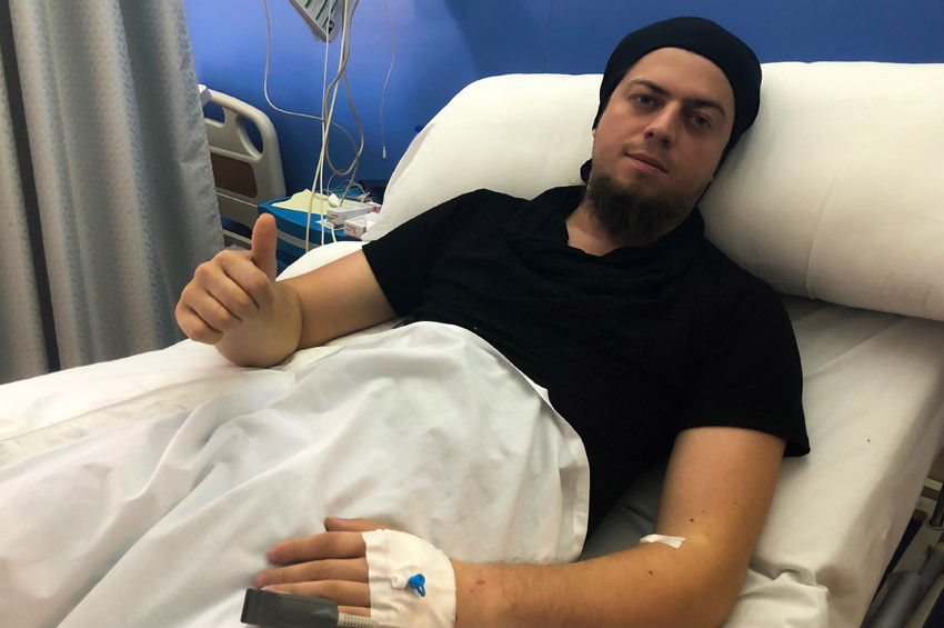 Arefin vücudunda kısmi uyuşukluk var