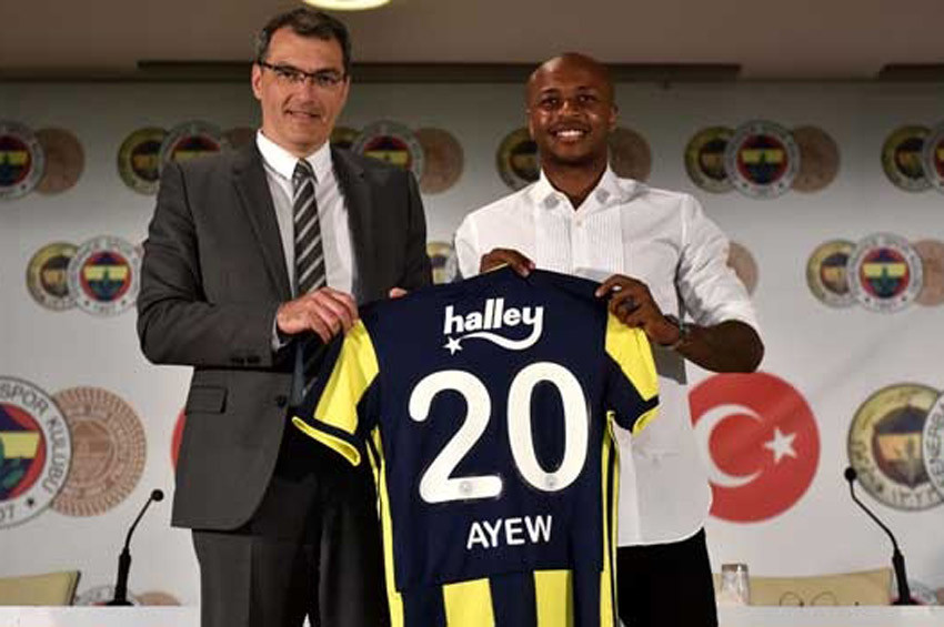 Andre Ayew  artık resmen Fenerbahçeli