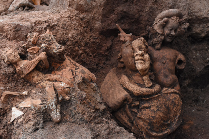 Orduda 2 bin yıllık heykeller bulundu