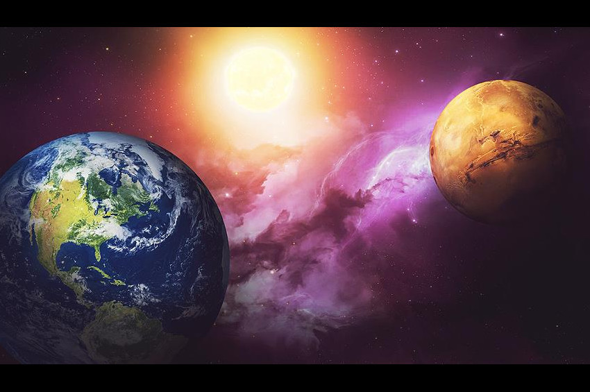 Mars Dünyaya en yakın mesafeye geldi