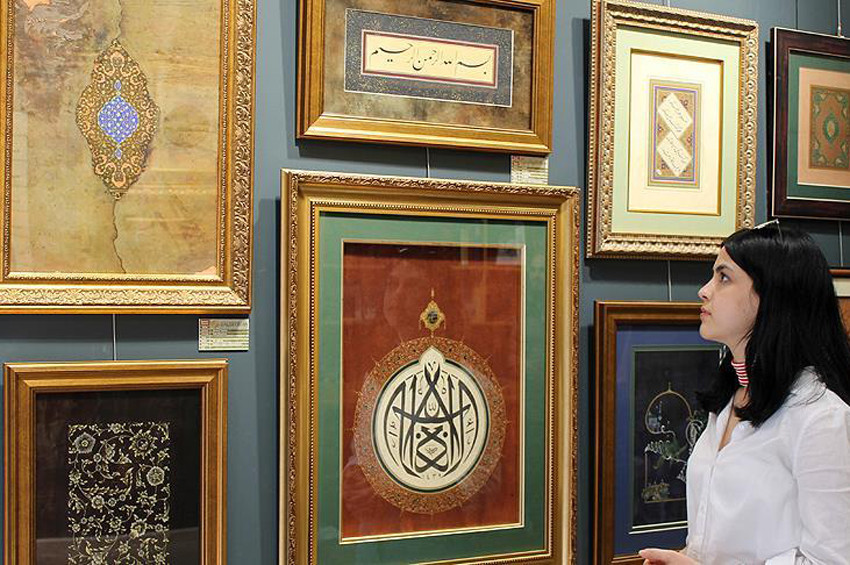 Galeri Divanda Geleneksel Türk sanatları sergisi açıldı