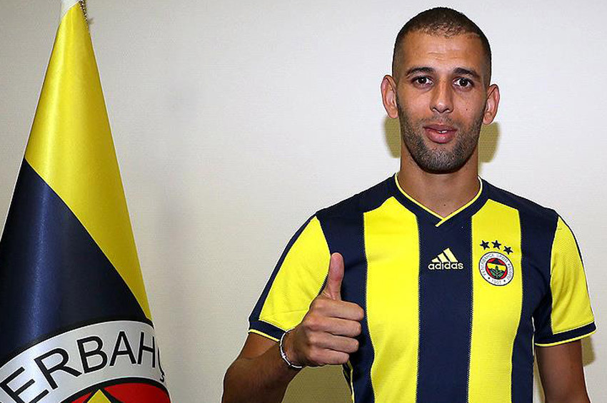İslam Slimani Fenerbahçeli yapan imzayı attı