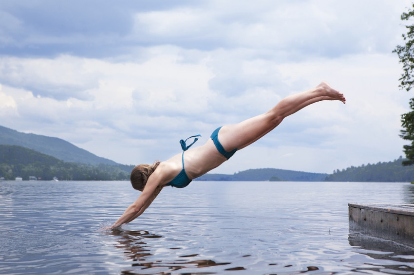 Balıklama atlarken sağlığınızdan olmayın