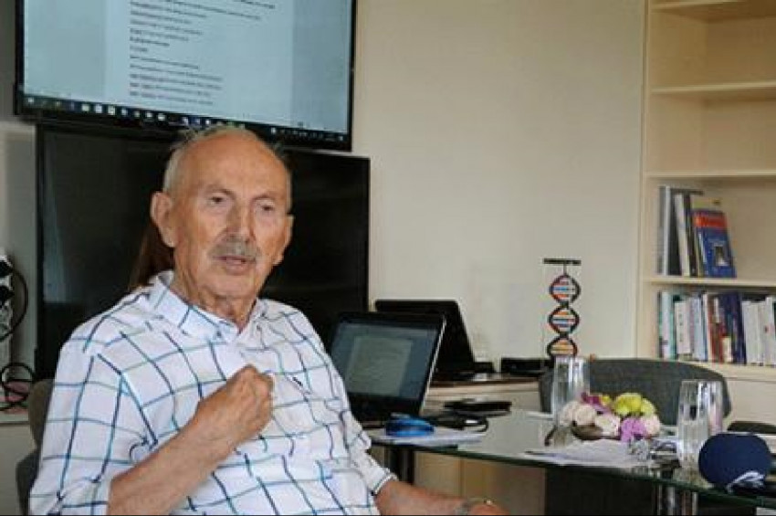 96 yaşındaki Kıbrıs gazisi sağlıklı yaşamıyla dikkat çekiyor