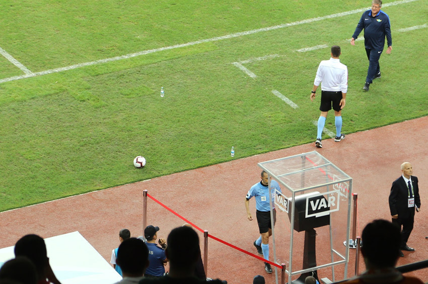 Süper Kupada VAR uygulaması kullanıldı
