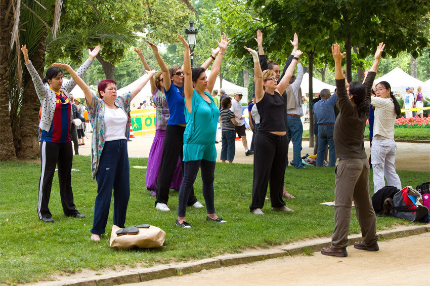 İstanbul’un parklarında Tai Chi yapanlar artıyor