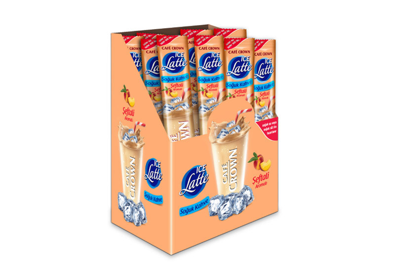 Ülker Cafe Crowndan Ice Latte Şeftali
