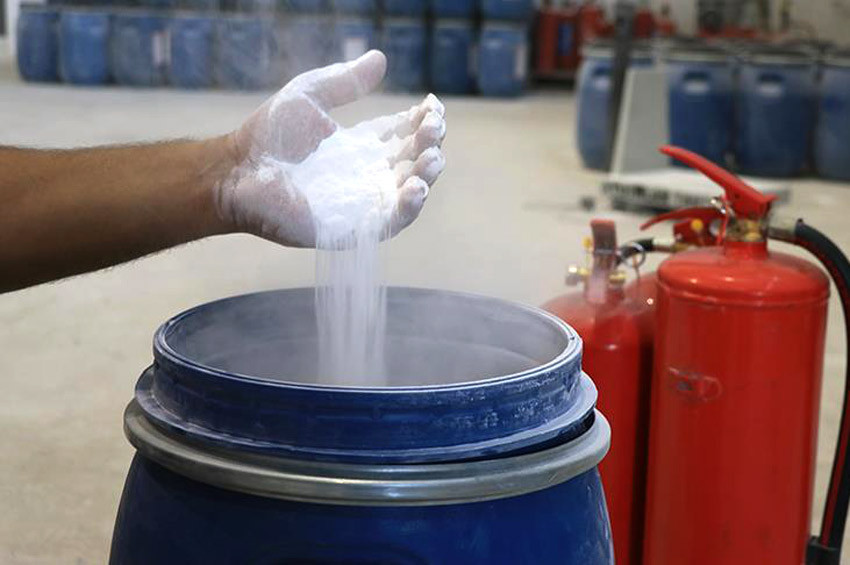 Bor madeninden yangın söndürme tozu ürettiler