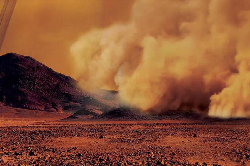 Titan uydusunda kum fırtınaları görüntülendi